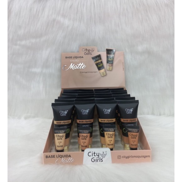 CG092 BASE LIQUIDA MATTE CITY GIRLS C/ 24